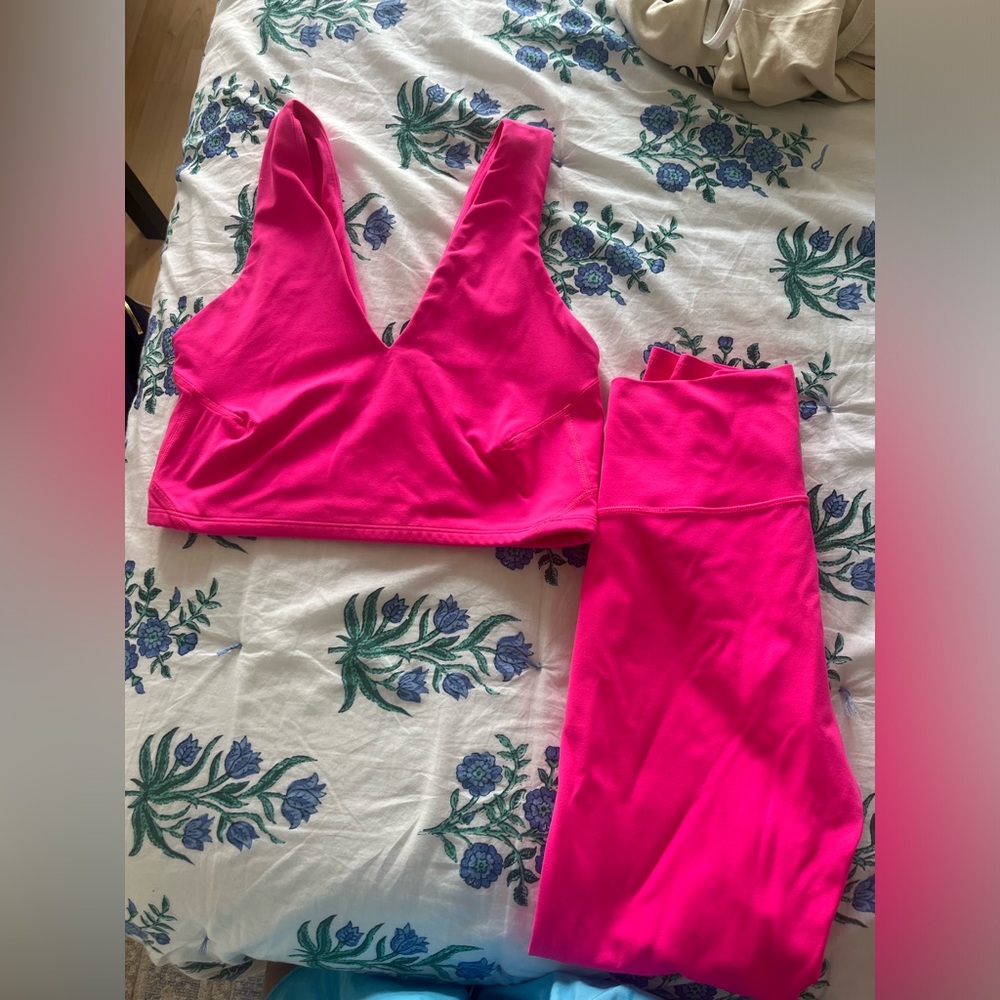 free people movement never better leggings and crop set! size S